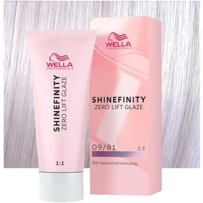 Wella Shinefinity Platinum Opal 09/81 Biondo Chiarissimo Perla Cenere 60ml