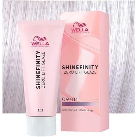 Wella Shinefinity Platinum Opal 09/81 Biondo Chiarissimo Perla Cenere 60ml