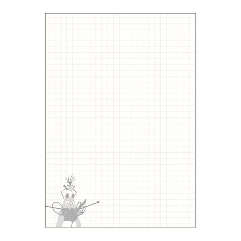 LE VOYAGE DE CHIHIRO - Leçon de tricot - Carnet B6 12.8x18.2cm