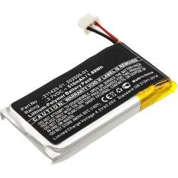 BATTERY LI-POL 3.7V 510MAH 1.9WH 202555-01/211425-01