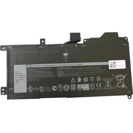 DLH Batterie Li-ion 7.6V 4650mAh 36Wh - D9J00 / T5H6P / 1FKCC / 01FKCC