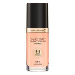 Max Factor All Day Flawless Facefinity 3 In 1 Long Lasting Makeup 30 Ml 35 Pearl Beige