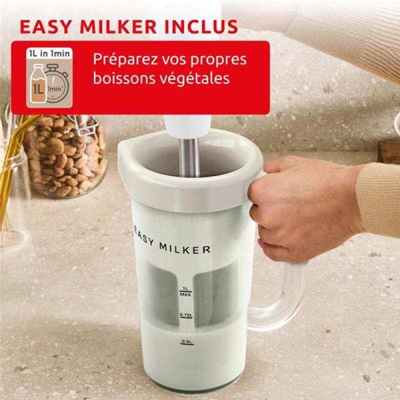 MIXER 1000W EASY MILKER PRÉPARATEUR DE LAIT VÉGÉTAL *