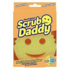 Sponge Scrub Daddy Smiley Face Scrub Anti-Scratch Brush