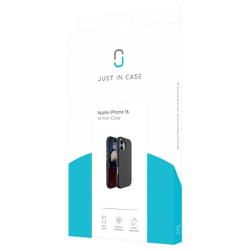 Just in Case 8332455 coque de protection pour téléphones portables 15,5 cm (6.1") Housse Noir