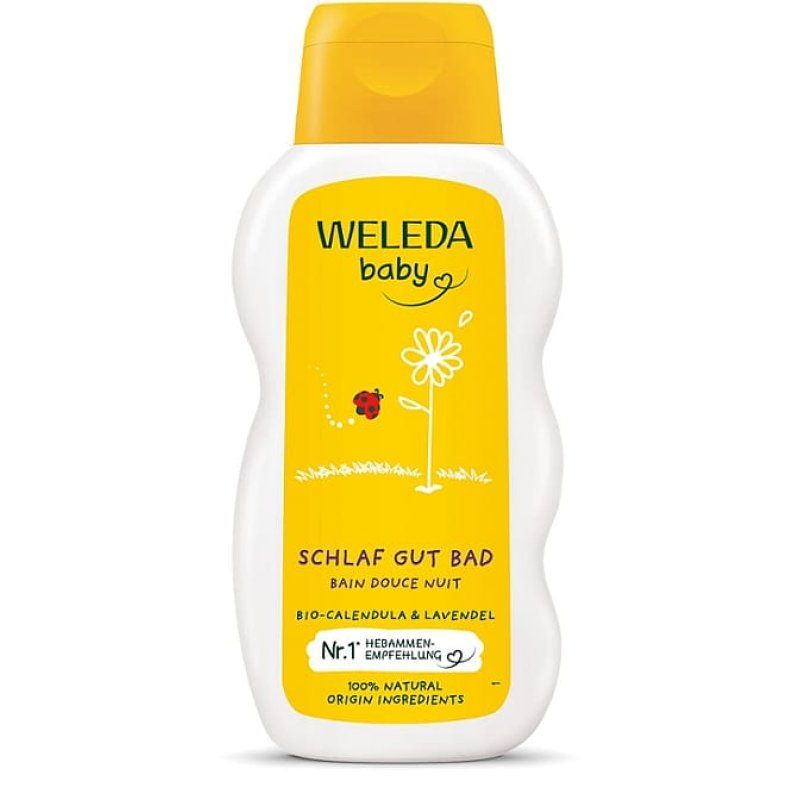 Weleda Calendula & Lavender Good Night Baby Bath 200ml