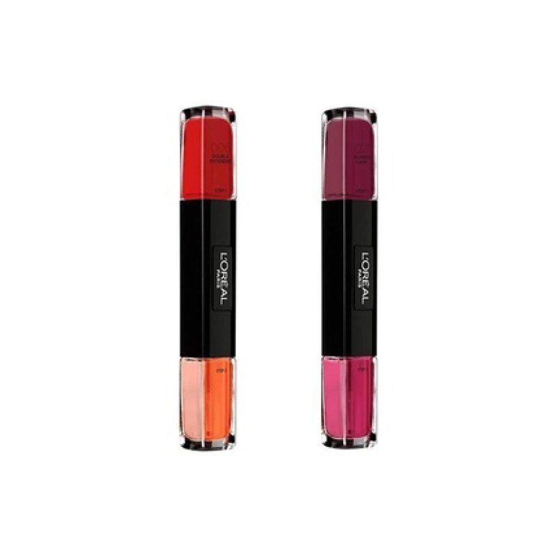 L'Oréal Paris Infallible Gel Duo Nail Polish 2 Pack 06 Double Entendre 21 Always a Lady