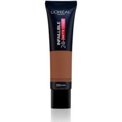 L'Oreal Paris Infallible Matte Cover 24hour Foundation 355 Sienna SPF 18 30ml