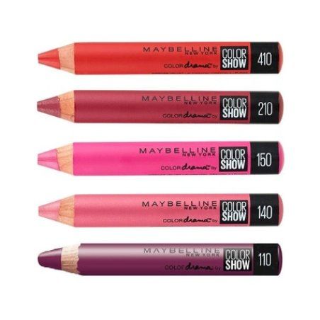 Maybelline Intense Drama Color Show Velvet Lip Crayon Lipstick Liner