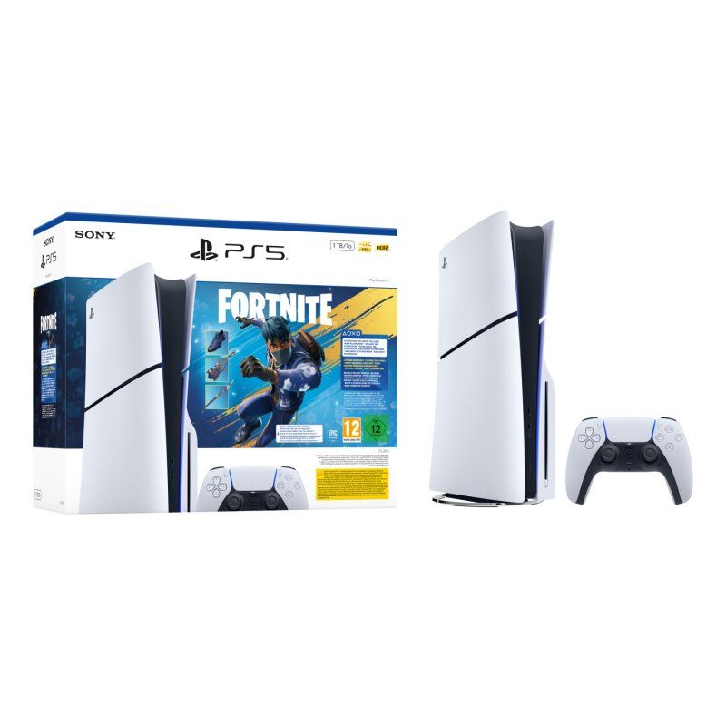 Sony PlayStation 5 - Fortnite Flowering Chaos Bundle 1 TB Wi-Fi Black, White