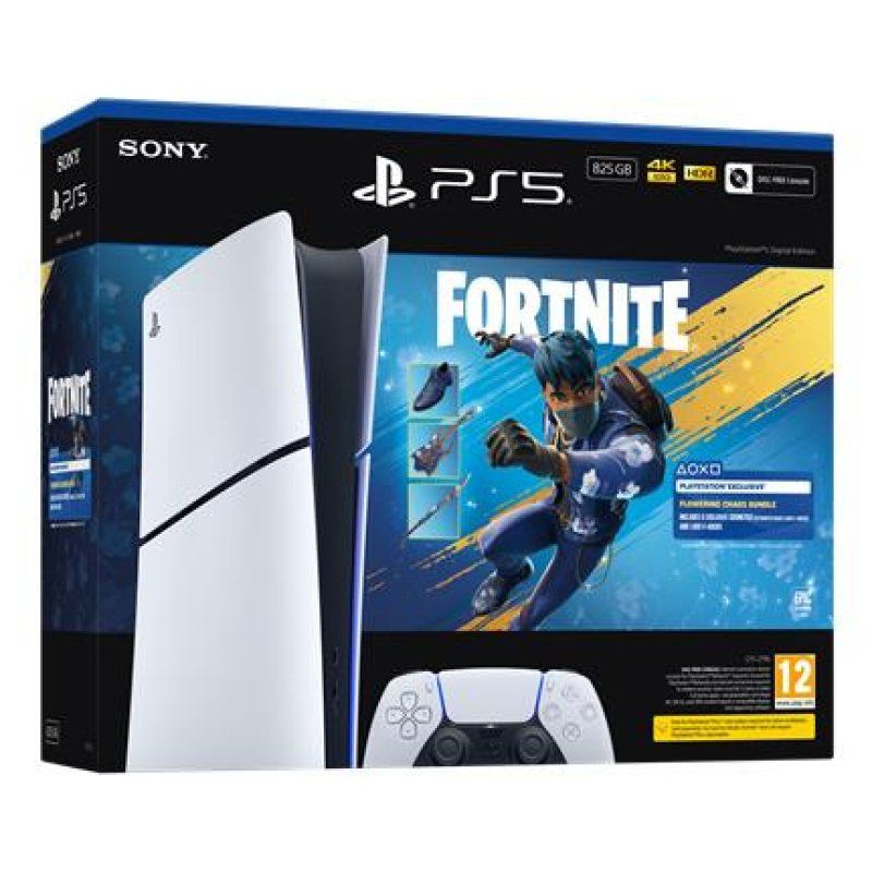 Sony PlayStation 5 Slim Console Fortnite Blooming Chaos