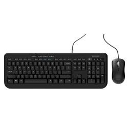 Incase Designed by Microsoft Wired Desktop 600 keyboard Mouse included Universal USB QWERTY UK English Black