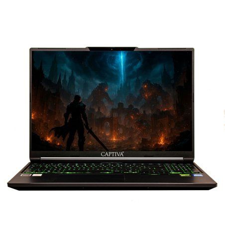 Captiva Notebook Highend Gaming I95-053GE 16" WQXGA Core i7-14650HX 32GB/2TB SSD RTX5070 Win 11