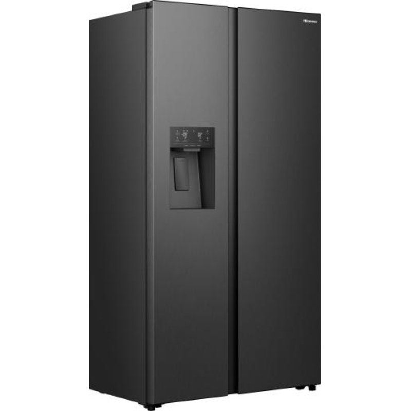 Hisense RS5P528STFE side-by-side refrigerator Freestanding 528 L Black