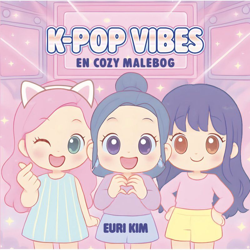 K-Pop Demon Hunters - Vibes, Cozy Coloring Book