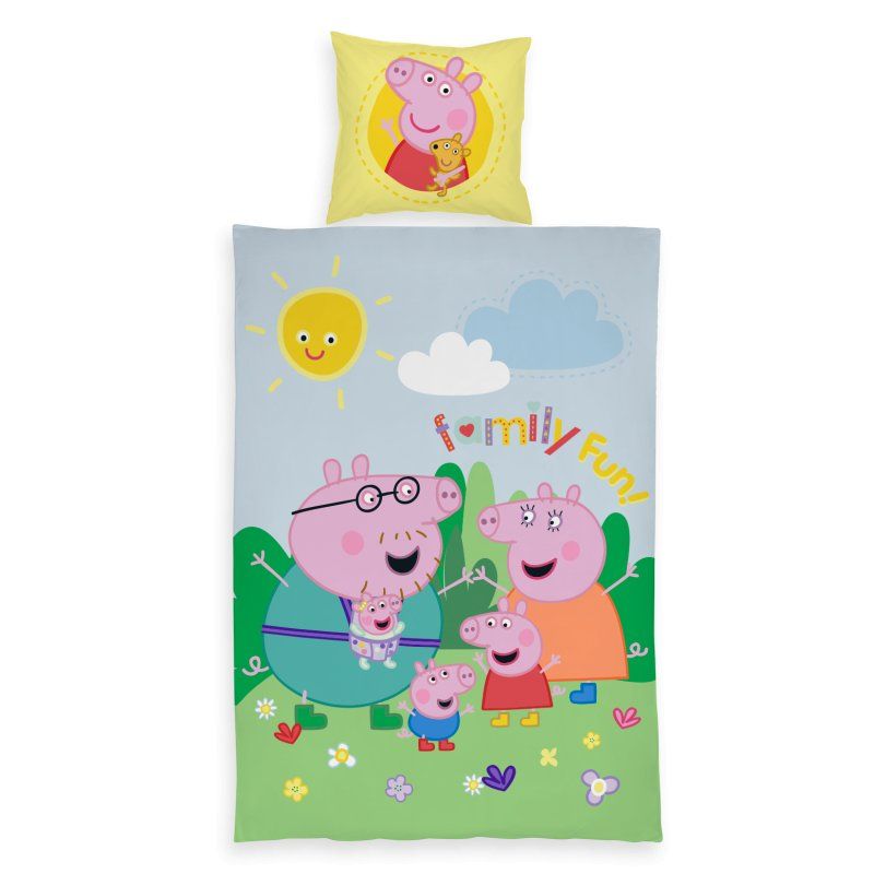 Peppa Pig – Junior Bedding Set 100x140 (GGB80095)