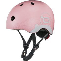 Scoot & Ride Kinderhelm reflective | XXS-S | Rose