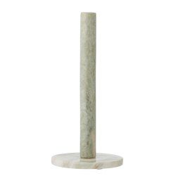 Bloomingville - Emy Kitchen Paper Stand - Green - Marble - 30 cm
