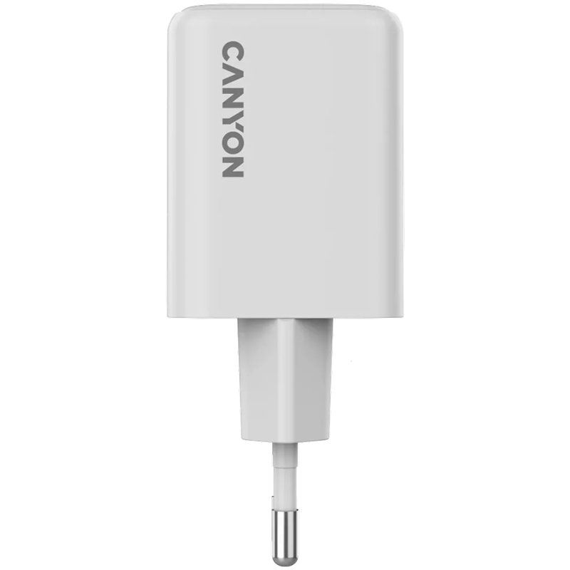 CANYON Charger CU45AC GaN 45W 1xPD 1xQC EU White