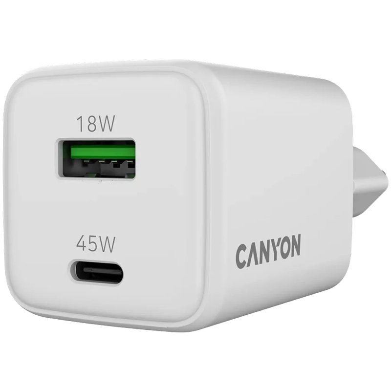 Canyon CU45AC Universal White AC Fast charging Indoor
