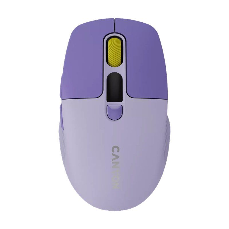 CANYON Mouse MW-26 LCD Silent Dual Mode Wireless Violet