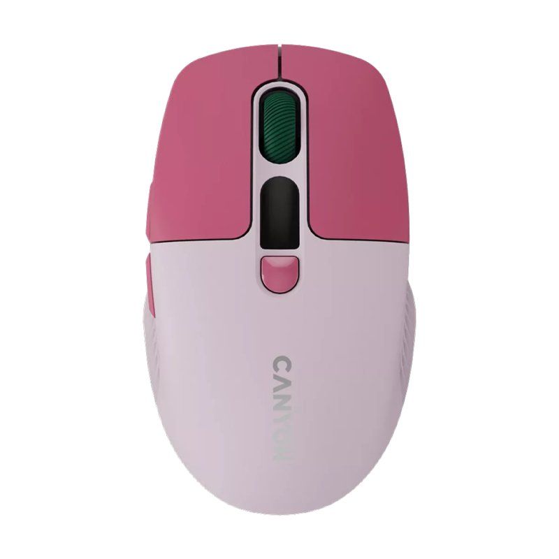 CANYON Mouse MW-26 LCD Silent Dual Mode Wireless pink