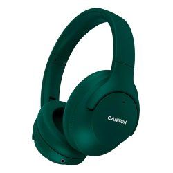CANYON Over-Ear Kopfhörer OnRiff 10 ANC, Green Kabellose & kabelgebundene Verbindung, Hi-Fi-Soundqualität, Active