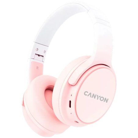 Canyon OnRiff 4 Headset Wireless Head-band Calls/Music/Sport/Everyday USB Type-C Bluetooth Pink