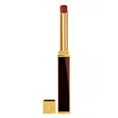 Tom Ford Slim Lip Color Shine Lipstick 154 First Look Nude Brown with Red