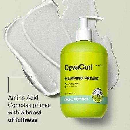 DevaCurl Plumping Primer Body-Building Gelée Cozy Getaway 16oz