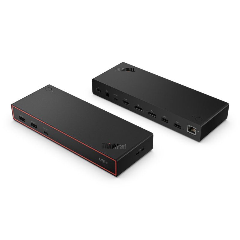 Lenovo ThinkPad USB4 Dock 5000 Avec fil Thunderbolt 4 Noir