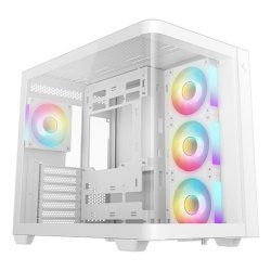 DeepCool CG530U 4F WH ATX Curved Glass Panoramic Case White