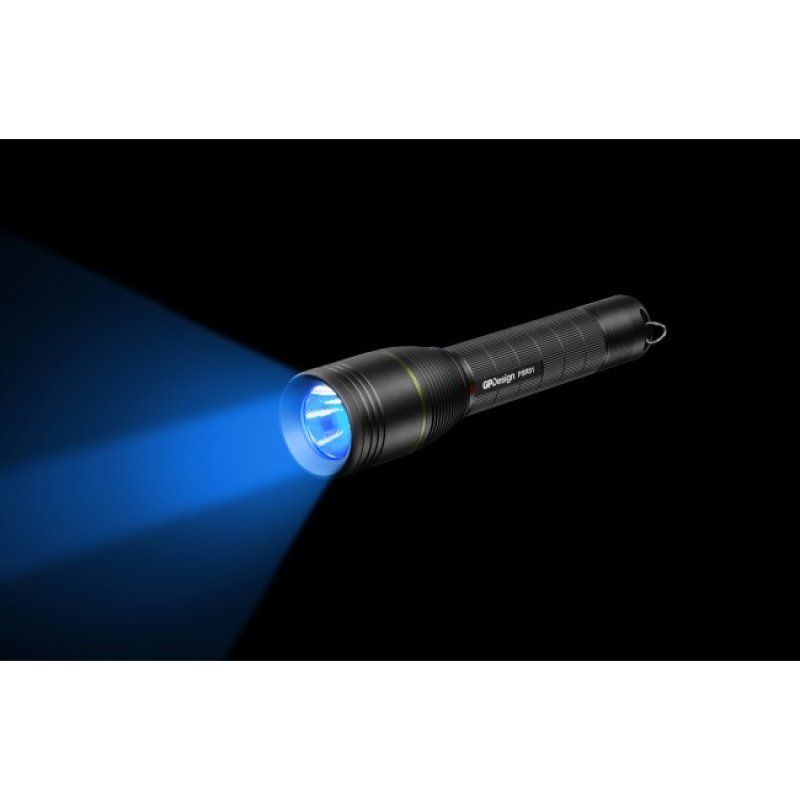 GP Lighting PSR51 Black, Green Hand flashlight LED