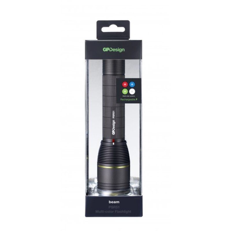 GP - Flashlight Multi-Colour 500LM (450056)