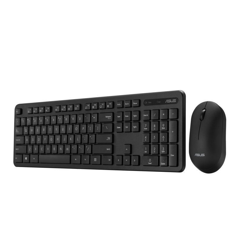 ASUS CW100 clavier Souris incluse Universel RF sans fil QWERTY Anglais américain Noir