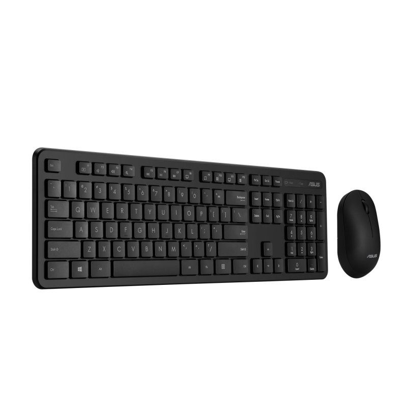 ASUS CW100 clavier Souris incluse Universel RF sans fil QWERTY Anglais américain Noir