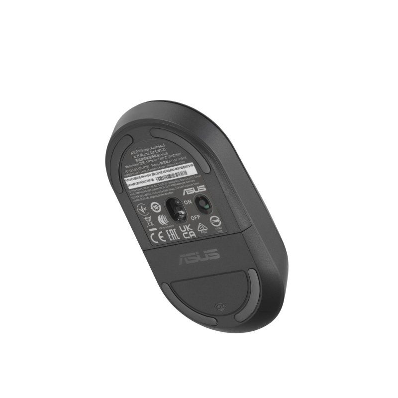 ASUS CW100 keyboard Mouse included Universal RF Wireless QWERTY US English Black