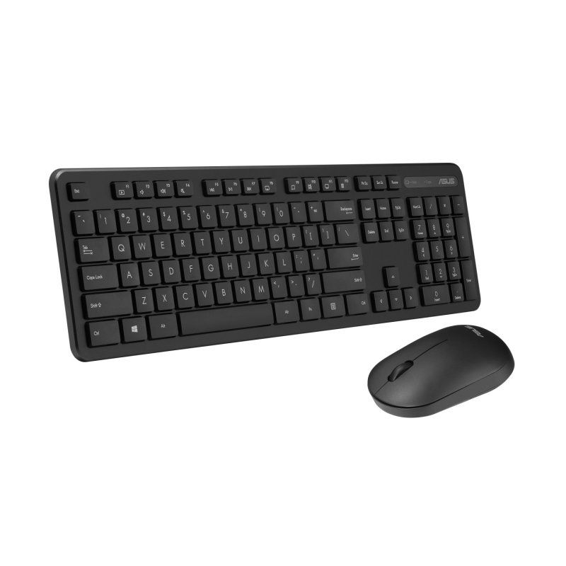 ASUS CW100 clavier Souris incluse Universel RF sans fil QWERTY Anglais américain Noir