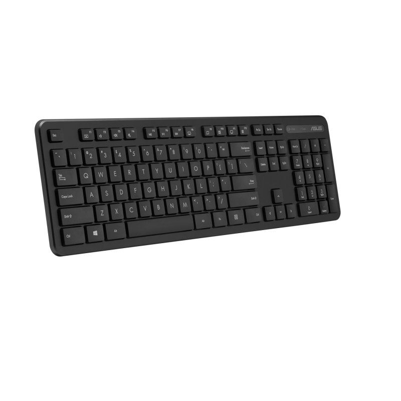 ASUS CW100 clavier Souris incluse Universel RF sans fil QWERTY Anglais américain Noir