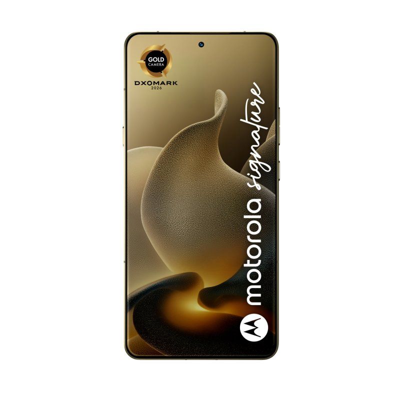 Motorola signature 17.2 cm (6.78") Dual SIM Android 16.0 5G USB Type-C 16 GB 512 GB 5200 mAh Gold