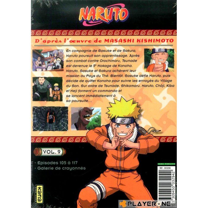 NARUTO - Vol 09 - (3DVD) SLIM BOX