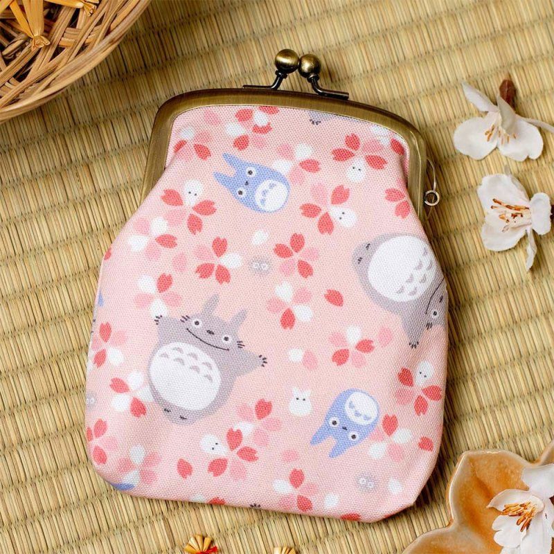 My Neighbor Totoro Coin Purse Totoro Cherry Blossoms