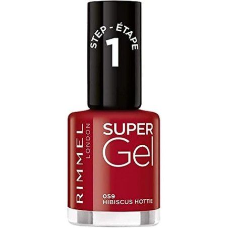 Rimmel Super Gel Nail Polish 12ml - Tono 059 Hibiscus Motte