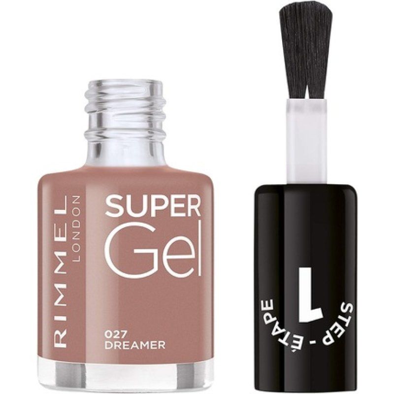 Kate Super Gel Nail Polish 027-Rossmann Rimmel London White Crayon - 12ml