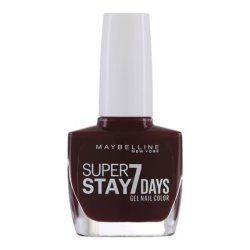 Maybelline Super Stay 7 Days Colour Corrector Nail Polish Number 287 Midnight Red 10 Ml