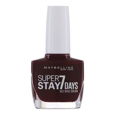 Maybelline Super Stay 7 Days Colour Corrector Nail Polish Number 287 Midnight Red 10 Ml