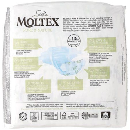 Ontex Moltex Pure & Nature Maxi. Size 4 29 Pieces - 200 G