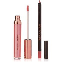 Makeup Revolution Retro Luxe Kits Metallic Liquid Lipstick in Waiting Pink 5.5ml