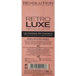 Make Up Revolution Retro Luxe Metallic Lip Kit in Dynasty