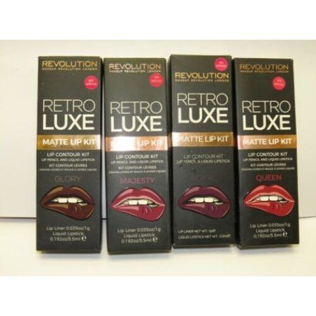Revolution Luxe Matte Lip Kit - Choose Your Color